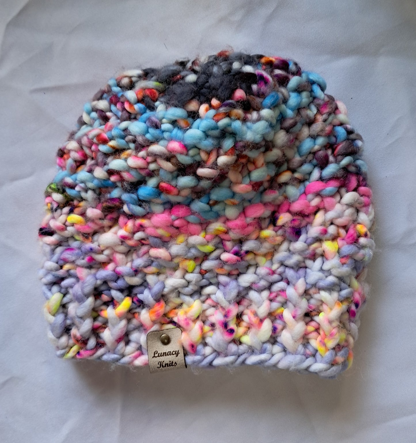 Pastel Speckle Chunky Hat