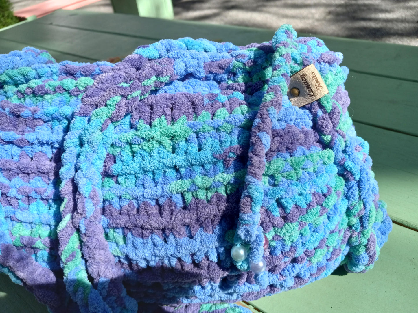 Ocean Knit Bag