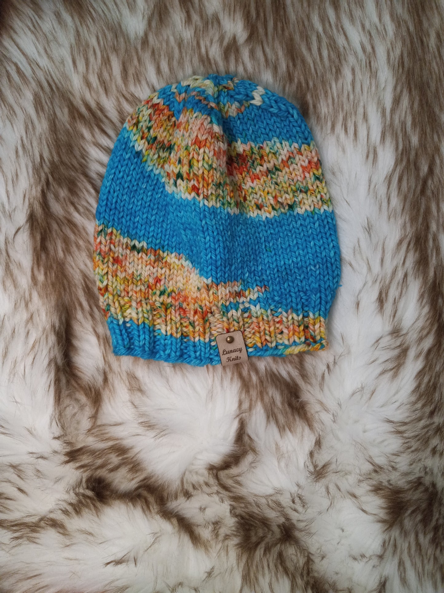 Beachy Swirl Beanie
