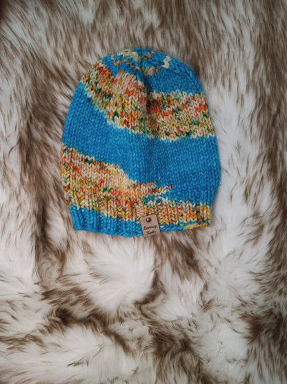 Beachy Swirl Beanie