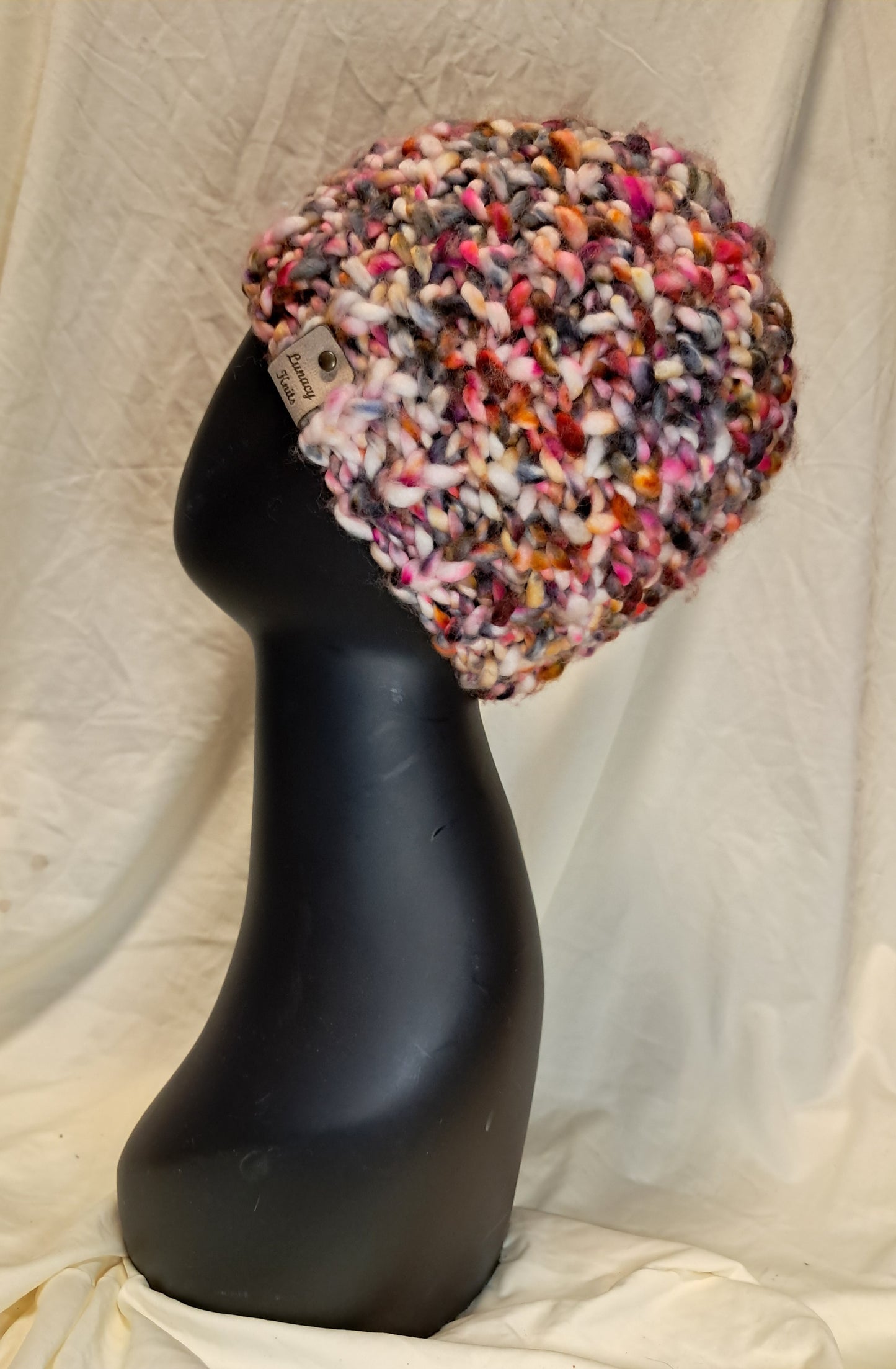 Red/Brown Speckled Chunky Hat