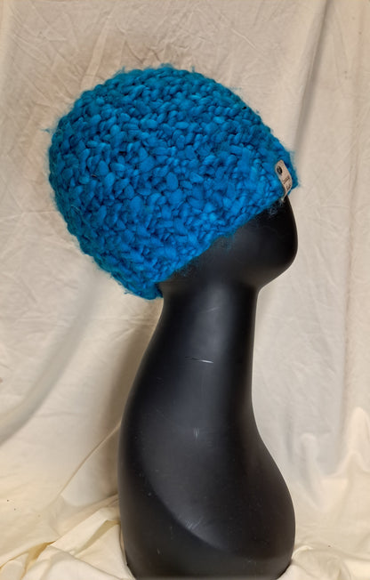 Blue Chunky Hat