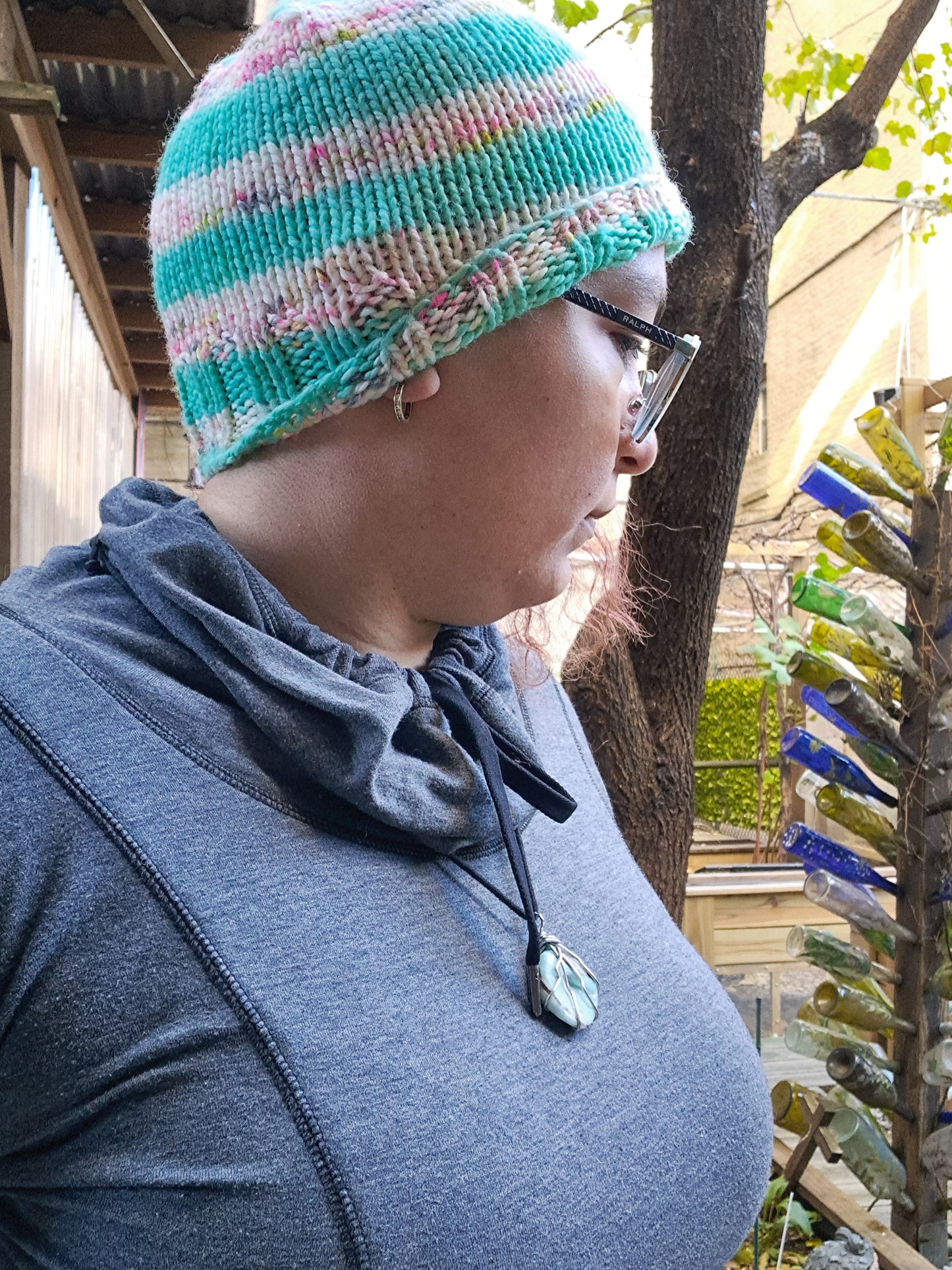 Cactus Flower Beanie