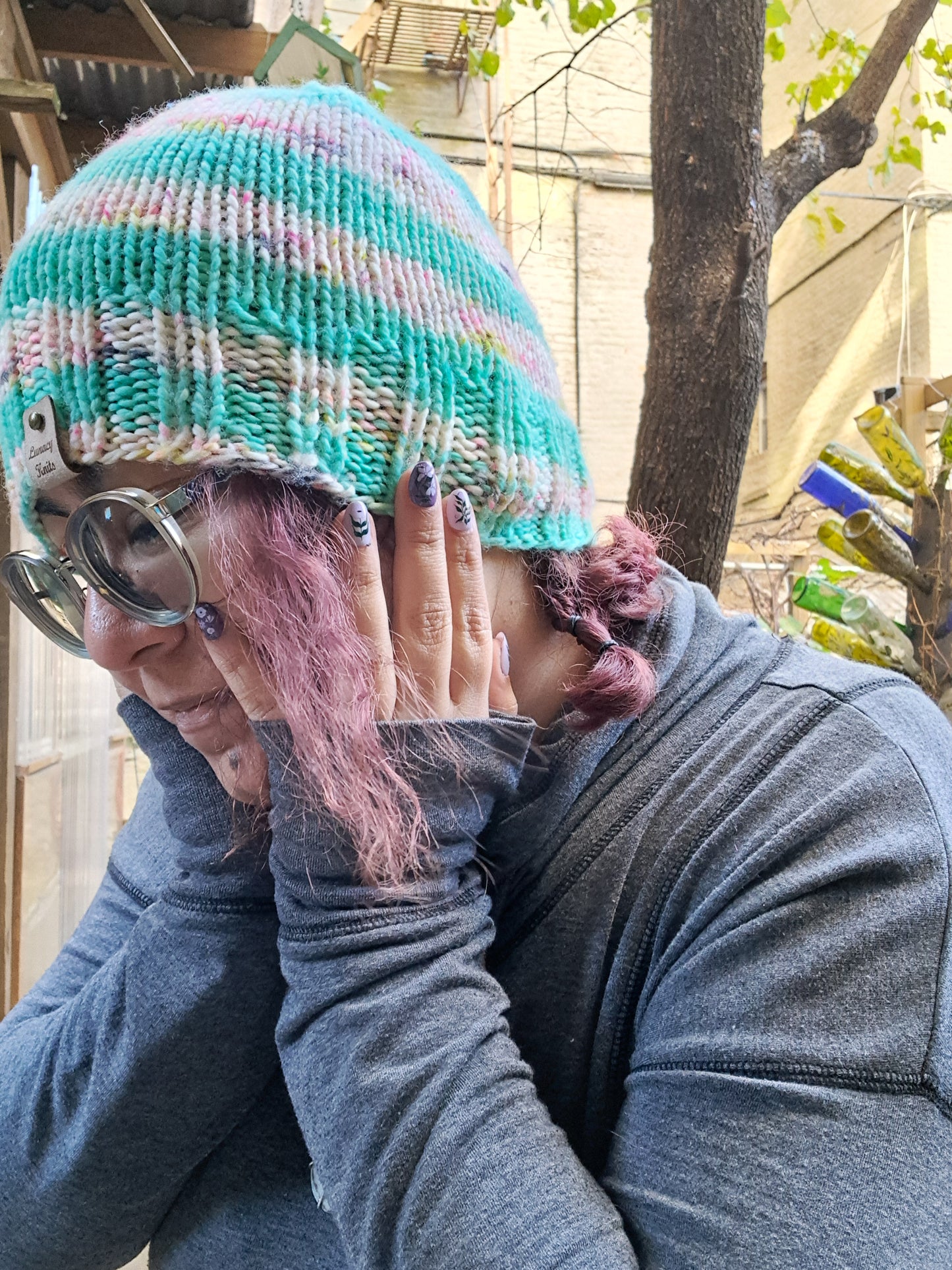 Cactus Flower Beanie