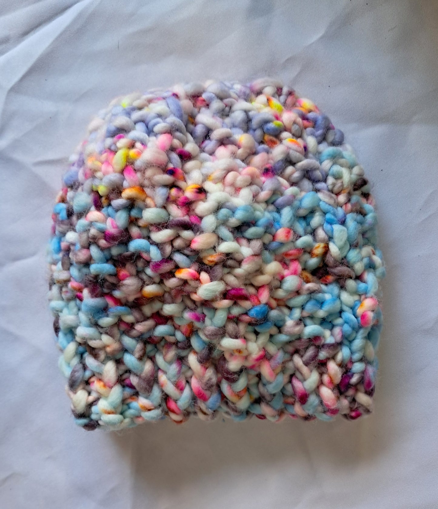 Soft Blue Chunky Hat