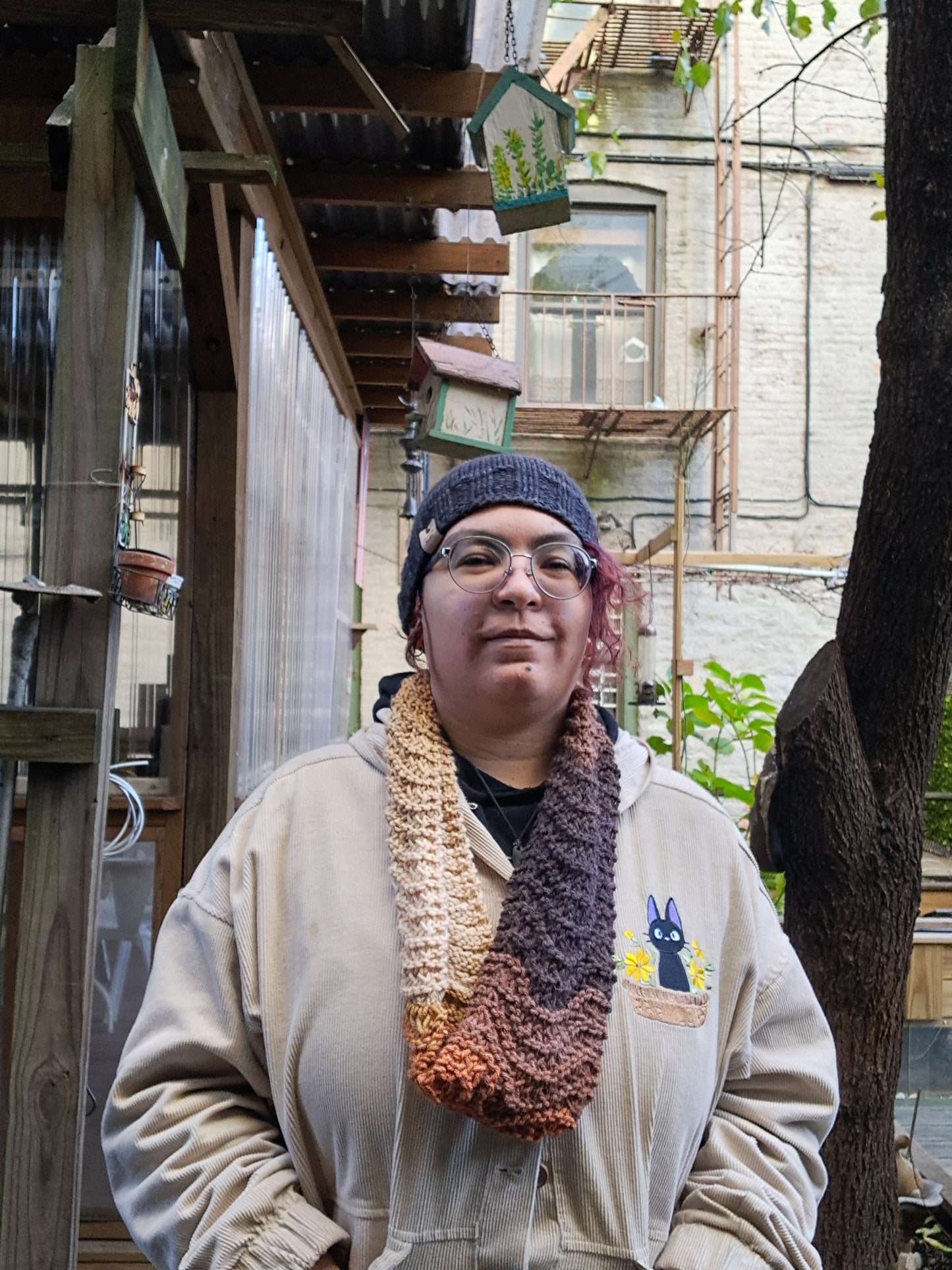 Coffee Infinity Scaf