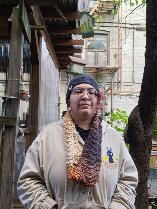 Coffee Infinity Scaf