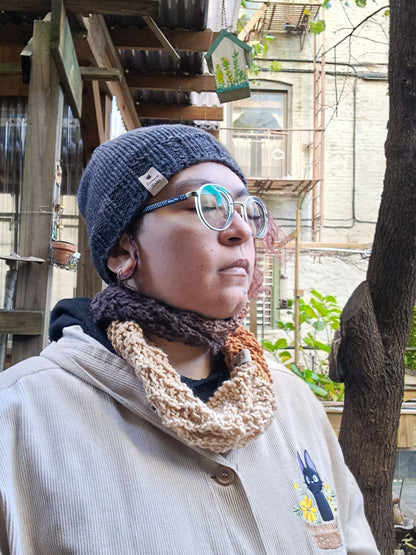 Coffee Infinity Scaf