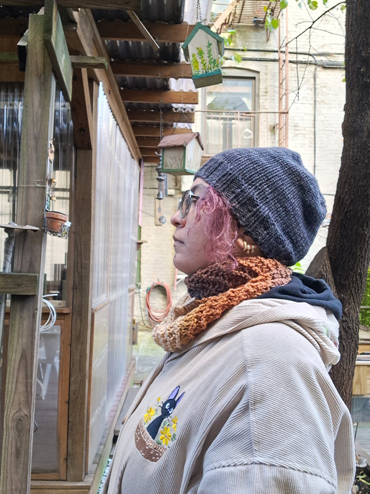 Coffee Infinity Scaf