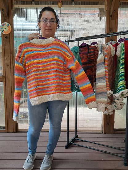 Rainbow Sweater