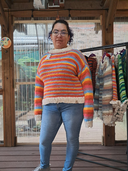 Rainbow Sweater