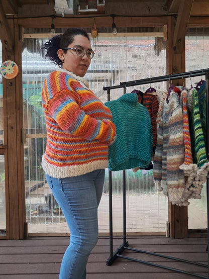 Rainbow Sweater