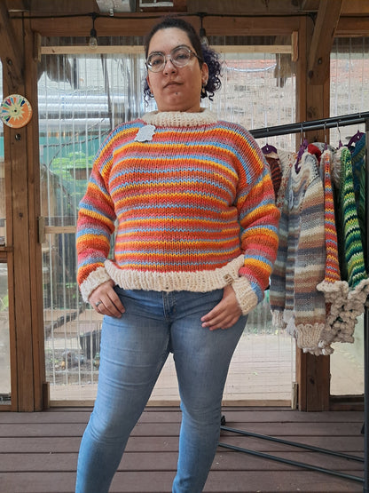 Rainbow Sweater