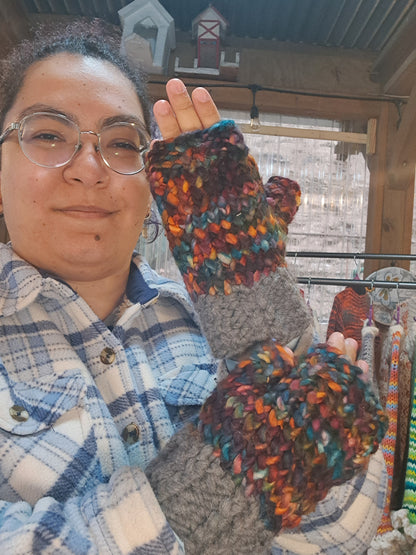 Harvest Fingerless Gloves