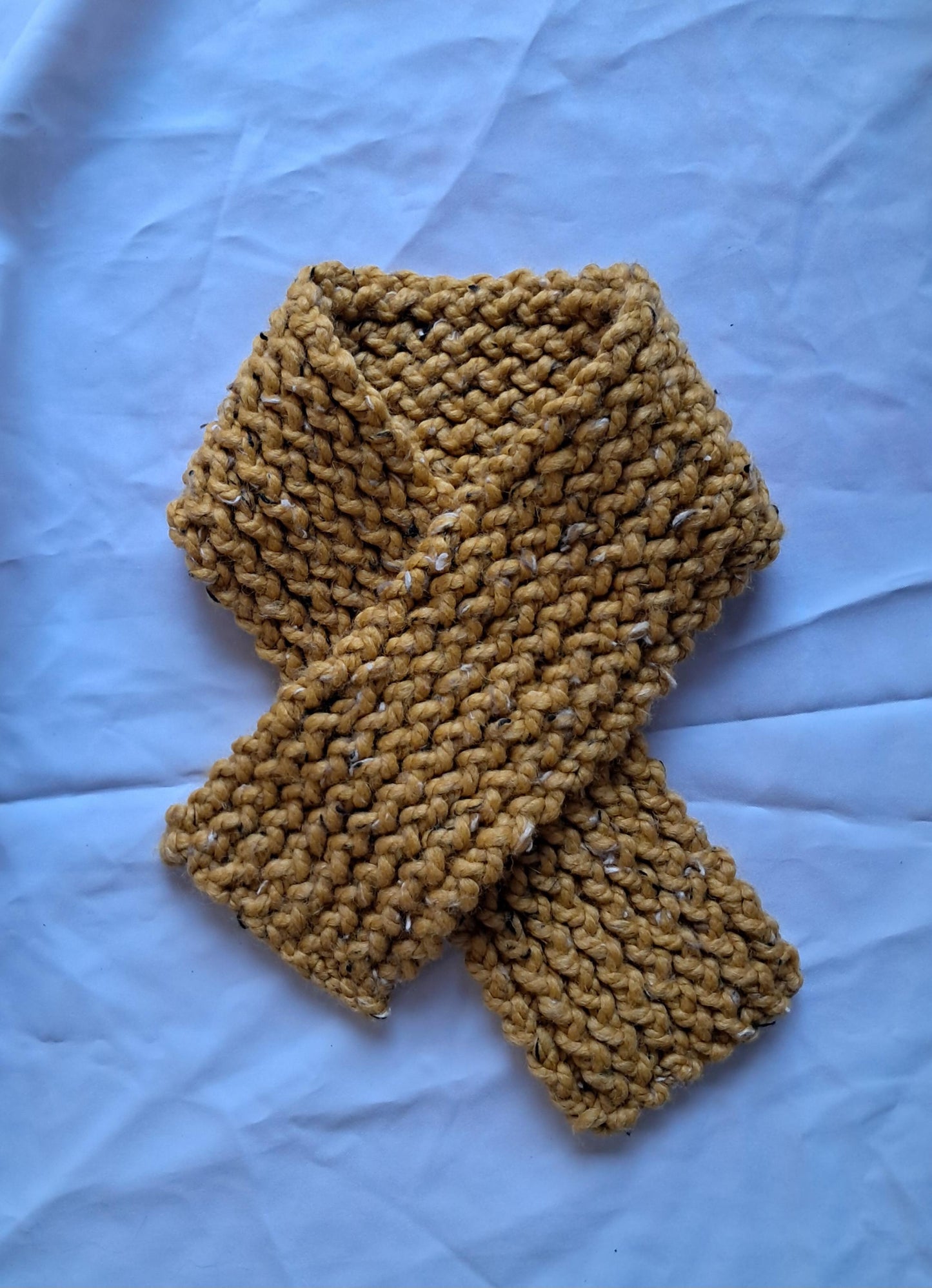 Canary tweed Basic Scarf