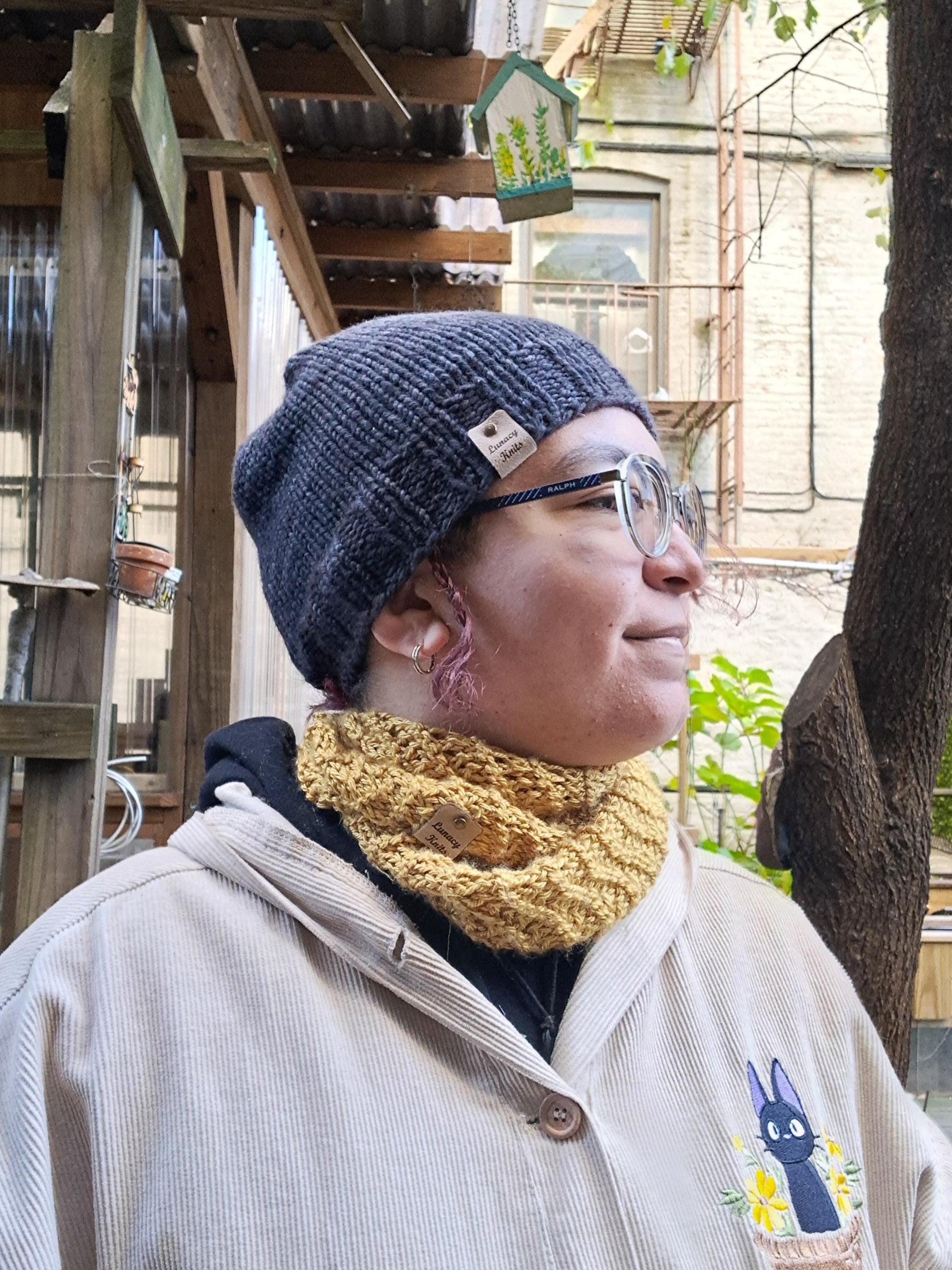 Golden wheat Infinity Scarf