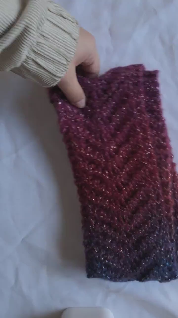 From Dusk to Dawn Infinity Scarf collection
