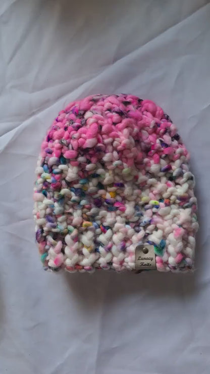 Bubblegum Chunky Hat