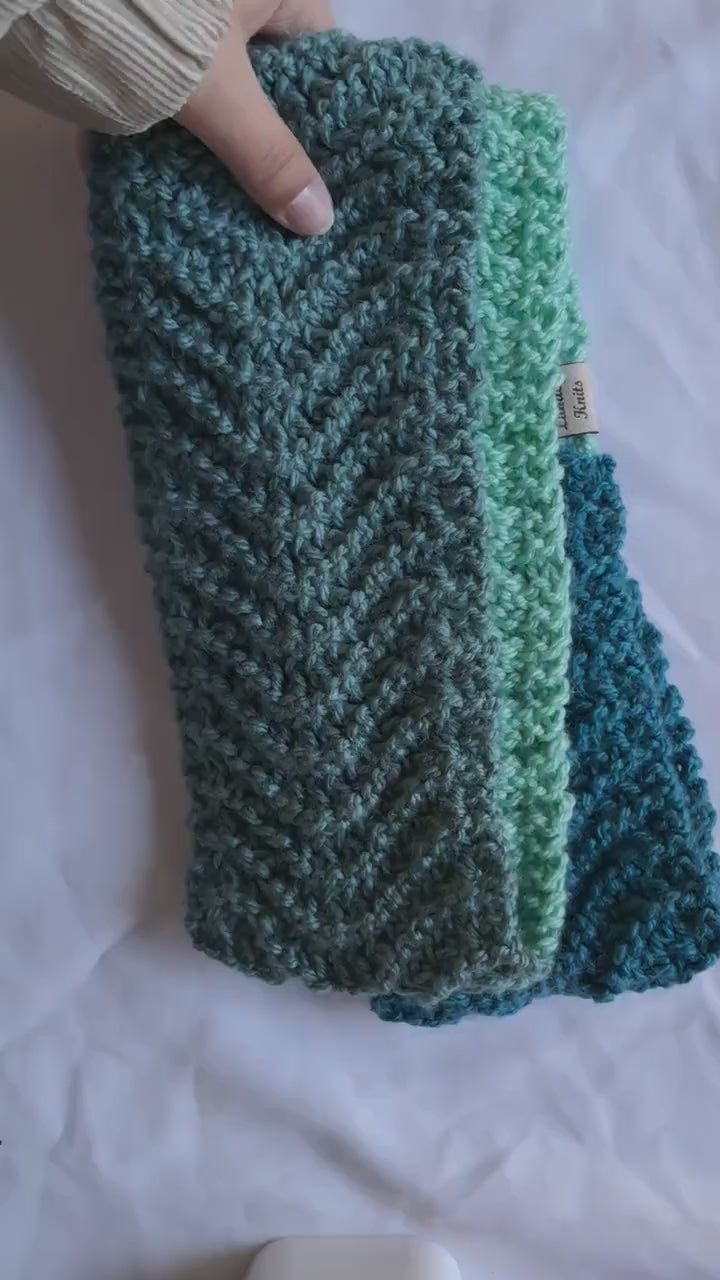 Mint Infinity Scarf